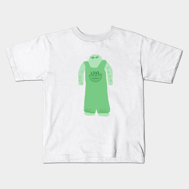 Be Green Kids T-Shirt by artoftilly